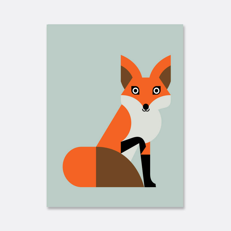 Bibu Póster de zorro