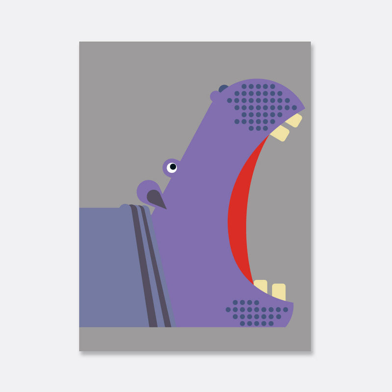Bibu Póster de hipopótamo