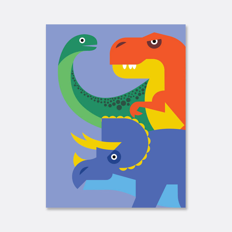 Bibu Póster de dinosaurios
