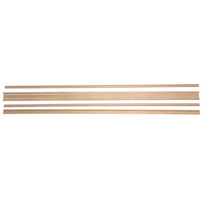 Bricomart KIT EXTENSIBLE PUERTA CORREDERA ACABADO MELAMINA ROBLE