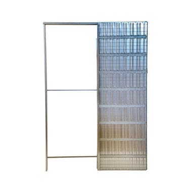 Bricomart ESTRUCTURA PUERTA CORREDERA 10 CM HOJA 60 CM