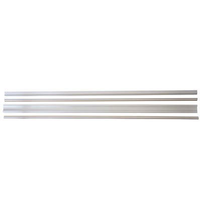 Bricomart KIT EXTENSIBLE ESTRUCTURA PUERTA CORREDERA LACADO BLANCO VT4