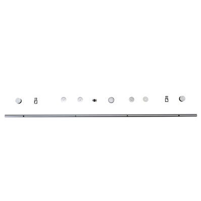 Bricomart RAIL PARA PUERTA CORREDERA DE CRISTAL