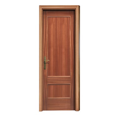 Bricomart PUERTA ABATIBLE EN BLOCK RECHAPADA 62 5CM CIEGA DERECHA