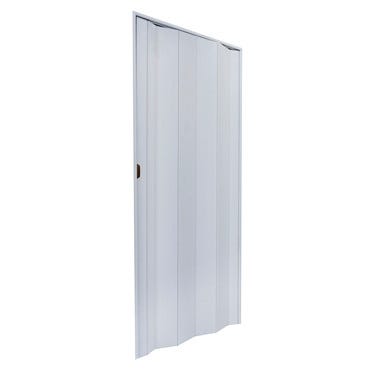 Bricomart PUERTA PLEGABLE PVC BLANCA 84 CM Rebajas baratas