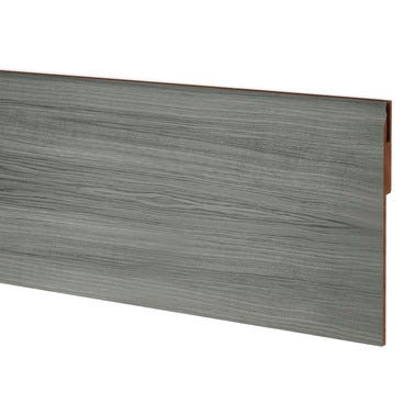 Bricomart EMBOCADURA EXTENSIBLE 16X1 2 CM. PARA TABIQUE DE 23 CM. MELAMINA GRIS Outlet