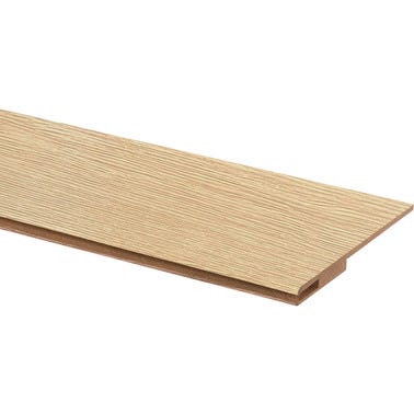 Bricomart EMBOCADURA EXTENSIBLE 16X1 2 CM. PARA TABIQUE DE 23 CM. VT5 MELAMINA ROBLE Ventas relámpago