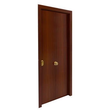 Bricomart PUERTA ENTRADA BLINDADA RECHAPADA SAPELLY DERECHA Mejor oferta