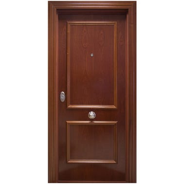 Bricomart PUERTA ENTRADA ACORAZADA SAPELLY 2 CUADROS 80 CM IZQUIERDA