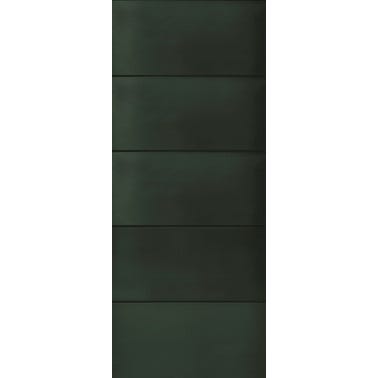 Bricomart PANEL PUERTA ACORAZADA CARA EXTERIOR ALUMINIO VERDE VT5 Grandes ahorros