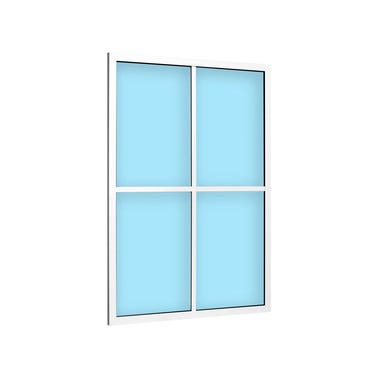 Bricomart FIJO ATELIER 4 PAÑOS BLANCO 75X104 Envío gratis
