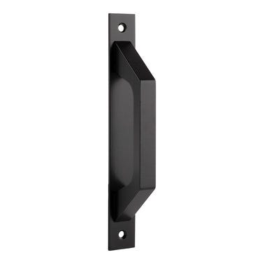 Bricomart ASA TIRADOR DE ALUMINIO CON PLACA NEGRO