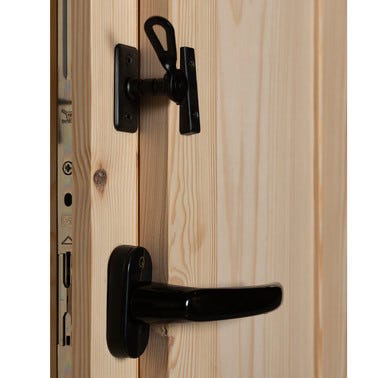 Bricomart VENTANA DE MADERA CON POSTIGO 80X80CM Libre de impuestos