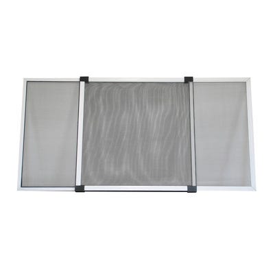 Bricomart MOSQUITERA EXTENSIBLE ALUMINIO BLANCA DE 100 A 180CM ALTO 70CM