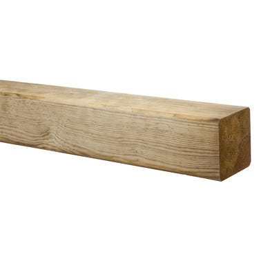 Bricomart POSTE PINO MACIZO TRATAMIENTO AUTOCLAVE 240X9X9 CM
