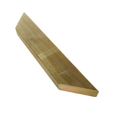 Bricomart ESCUADRA-PUNTAL PINO MACIZO TRATAMIENTO AUTOCLAVE 50X9X4 4 CM