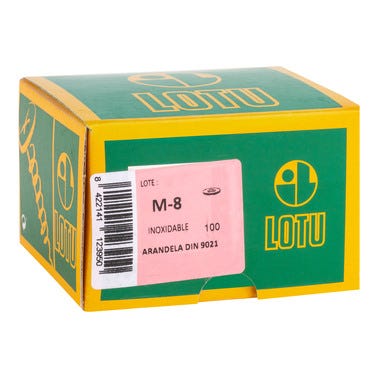 Bricomart ARANDELA PLANA DIN 9021 8MM. 100UDS Última moda