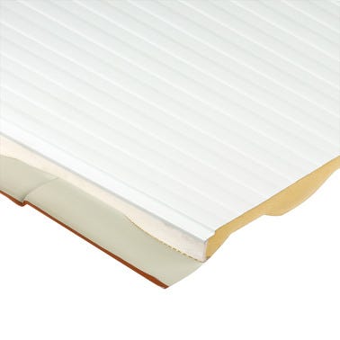 Bricomart PANEL SÁNDWICH IMITACIÓN TEJA COPPO ROJO/BLANCO 4 CM 3 5X1 M 2025