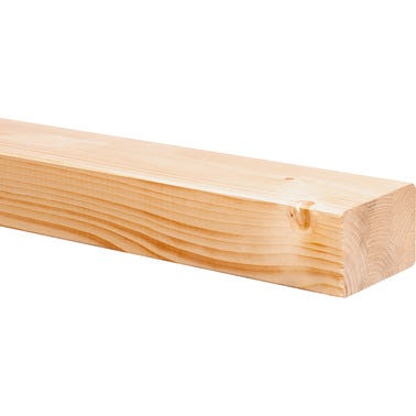 Bricomart VIGA ABETO LAMINADO GL24H CALIDAD VISTA 8X12X600 CM