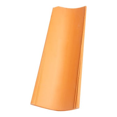 Bricomart TEJA CERÁMICA CURVA ROJO 46X20 CM Promoción por tiempo limitado