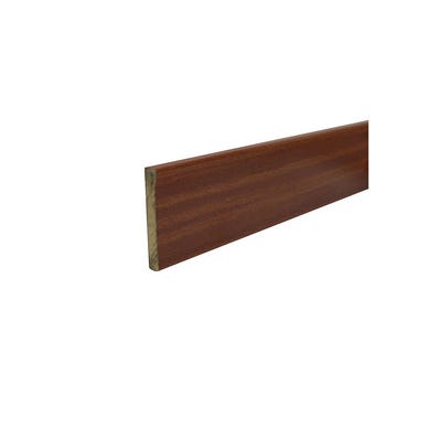 Bricomart MOLDURA JAMBA MELAMINA SAPELLY 2550 X 70 X 10 MM