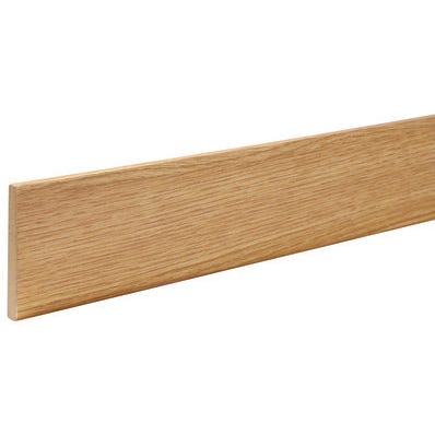 Bricomart RODAPIE MELAMINA ROBLE 2240 X 90 X 12 MM
