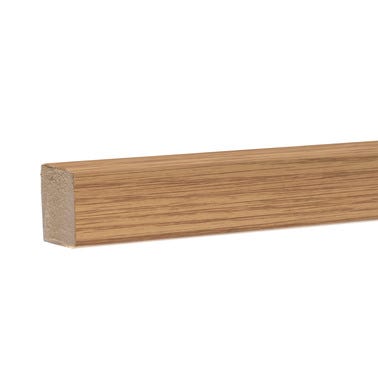 Bricomart MOLDURA CUADRADILLO PVC ROBLE NATURAL 2240 X 25 X 14 MM Superdescuento