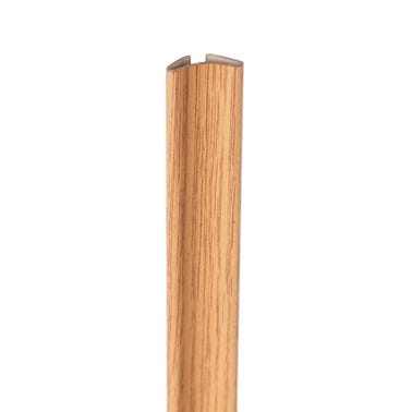 Bricomart MOLDURA RINCONERA PVC ROBLE NATURAL 2600 X 15 X 15 MM Grandes descuentos