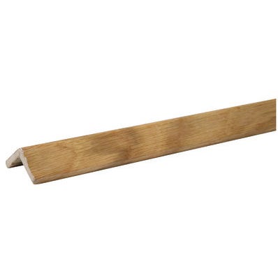 Bricomart MOLDURA GUARDAVIVO RECHAPADA ROBLE 2600 X 30 X 30 MM