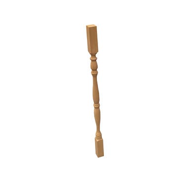 Bricomart BALAUSTRE MADERA HAYA 90 X 4 5 X 4 5 CM Devoluciones gratuitas