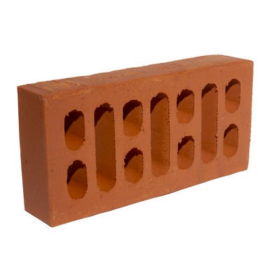 Bricomart LADRILLO CARA VISTA HIDRÓFUGO ROJO 24X11 4X4 8 CM Precio ultrabajo