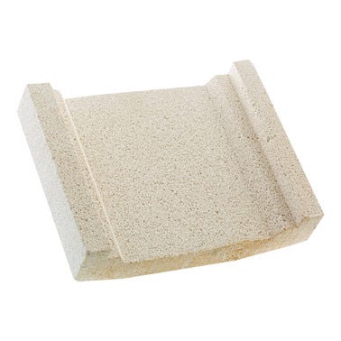 Bricomart ALBARDILLA DE HORMIGÓN BLANCO 25X20 CM Rebajas baratas