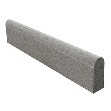 Bricomart BORDILLO DE HORMIGÓN REDONDEADO GRIS 100X20X8CM Liquidación