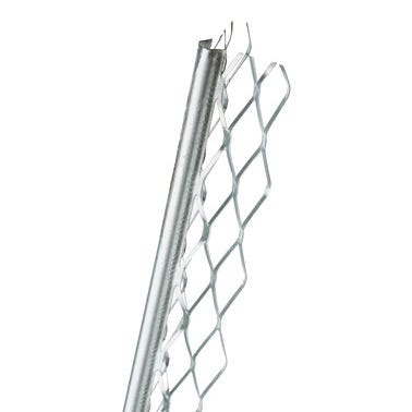 Bricomart GUARDAVIVO YESO CON MALLA GALVANIZADO 2 5M
