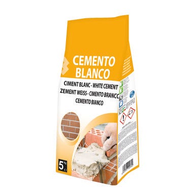 Bricomart CEMENTO 5KG BLANCO