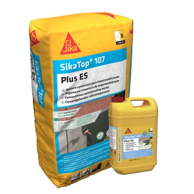 Bricomart MORTERO IMPERMEABLE SIKATOP 107 PLUS 25 KG Oferta especial de fábrica
