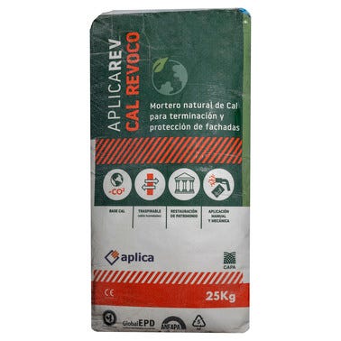 Bricomart MORTERO APLICA REV CAL REVOCO 25 KG BLANCO Liquidación