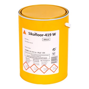 Bricomart SELLADOR SIKAFLOOR 419W 4 KG BRILLO Ventas relámpago