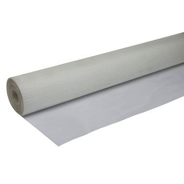 Bricomart MALLA DE FIBRA DE VIDRIO DE REFUERZO REGARSA YESO 80 GR/M2 1X50 M