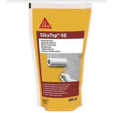 Bricomart IMPRIMACIÓN DE ADHERENCIA SIKATOP-50 RESINA DE UNIÓN 0 5 L
