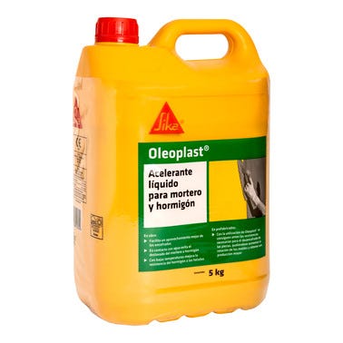 Bricomart ACELERANTE LÍQUIDO DE FRAGUADO SIKA OLEOPLAST 5 KG Envío gratis