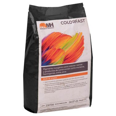 Bricomart COLORANTE COLOR FAST MORTEROS HENARES NEGRO 1KG Ahorra y exporta