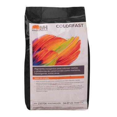 Bricomart COLORANTE COLOR FAST MORTEROS HENARES NEGRO 1KG Ahorra y exporta