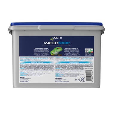 Bricomart IMPERMEABILIZANTE MS WATERSTOP LIQUIDO14KG GRIS Precio ultrabajo