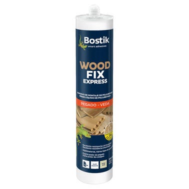 Bricomart ADHESIVO DE MONTAJE POLIURETANO D4 PARA MADERA 310ML BEIGE Oferta especial