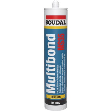 Bricomart SELLADOR ADHESIVO POLÍMERO MULTIBOND MS35 GRIS 290 ML