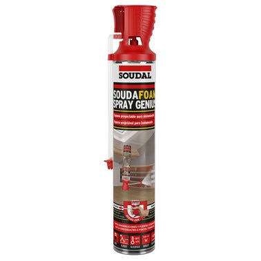 Bricomart ESPUMA DE POLIURETANO SOUDAFOAM SPRAY GENIUS SOUDAL 700ML Precios de Black Friday