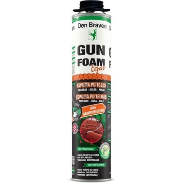 Bricomart ESPUMA DE POLIURETANO PARA TEJAS 750ML PISTOLA