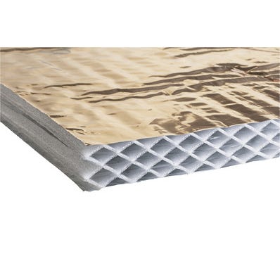 Bricomart AISLAMIENTO TÉRMICO REFLEXIVO HYBRIS 120X61 CM 50 MM