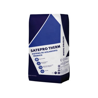 Bricomart MORTERO ADHESIVO/REGULADOR SATEPRO THERM 25 KG GRIS Descuento